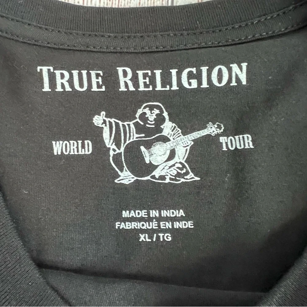 True Religion Black Signature Shirt XL